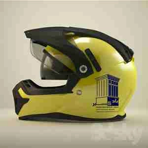 آبجکت کلاه کاسکت موتور سوار helmet