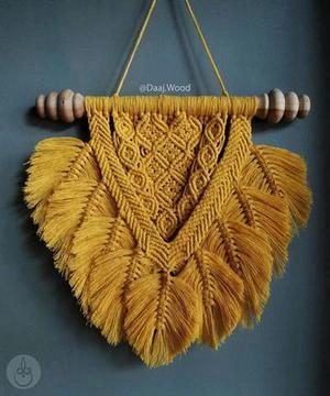 دیوارآویز مکرومه K10