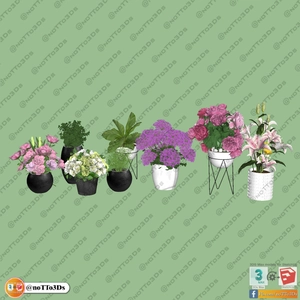 انواع گلدان برای اسکچاپ 3