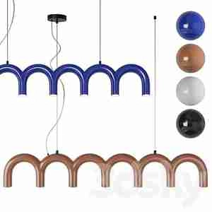 لوستر آویز LED