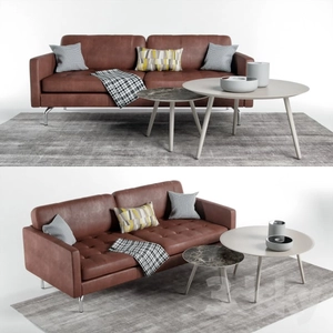 مبل با کوسن و عسلیBoConcept set