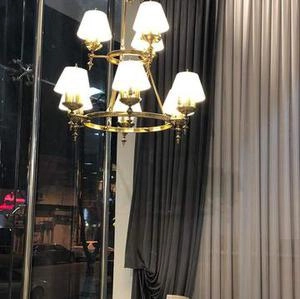 طراحی و ساخت لوسترهای شهر مبل