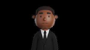 کاراکترمرد عربی 3d گرافیکی