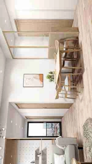 طراحی داخلی آپارتمان مسکونی به سبک مینیمال برای اسکچاپ