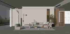 نشیمن داخلی مینیمال برای اسکچاپ