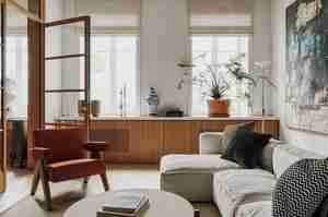 طراحی دکوراسیون با تم رنگی شتری