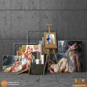 دکور بوم نقاشی و تابلو برای اسکچاپ
