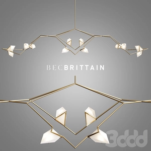 آویز مدرن رنگ طلایی
Bec Brittain - Zora Lighting