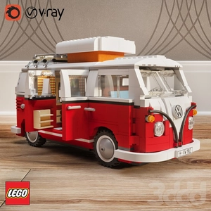 ماشین فلوکس قرمز بازی کودک LEGO 10220