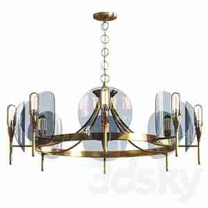 لوستر دیسکی دودی مقعر لوسیت