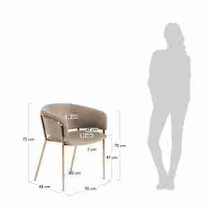 مبل تک نفره از برند Кресло Konnie La Forma برای اسکچاپ