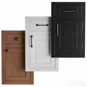 سه مدل درب کابینت آشپزخانه