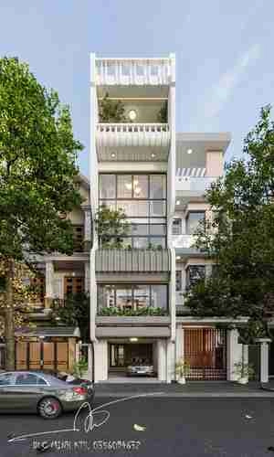 طراحی نما مدرن و سبز برای اسکچاپ