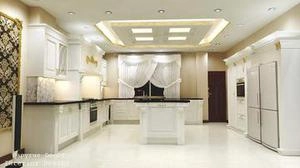 اجرای کاغذدیواری ودکوراسیون یک منزل مسکونی