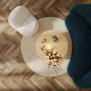 طراحی داخلی اتاق خواب مدرن با نشیمن جدا برای اسکچاپ