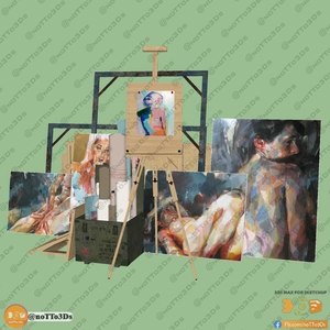 دکور بوم نقاشی و تابلو برای اسکچاپ