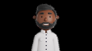 کاراکتر پسر 3d گرافیکی