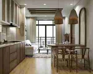 طراحی داخلی آپارتمان مسکونی مدرن و بسیار شیک برای اسکچاپ