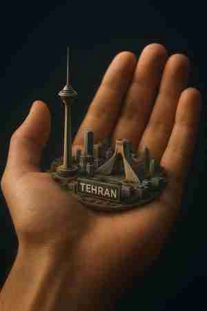 شهر تهران در بین دستان