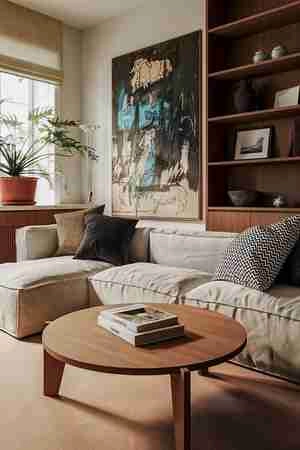 طراحی دکوراسیون با تم رنگی شتری