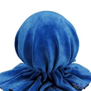 متریال پارچه آبی