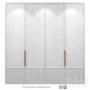 کمد بزرگ با طرح چوب Furniture Wardrobe