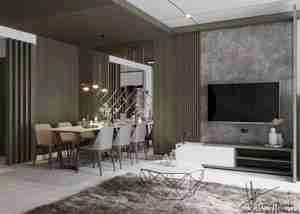 طراحی فضای داخلی منزل مسکونی برای اسکچاپ