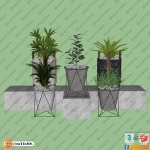 انواع گلدان برای اسکچاپ 15