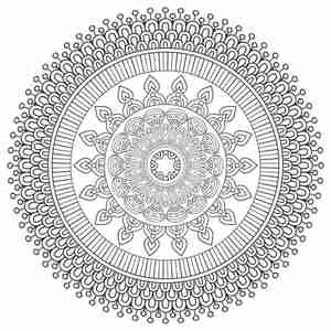 ماندلا Vector indian Mandala