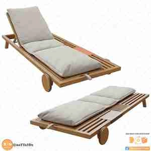 صندلی آفتابگیر چرخدار برای اسکچاپ