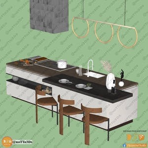 انواع میز و صندلی ناهارخوری برای اسکچاپ