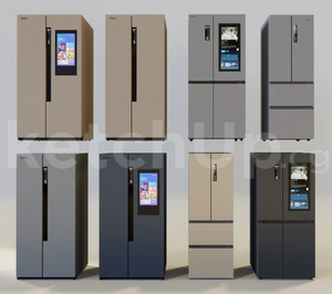 مجموعه ای متنوع از یخچال های خانگی برای اسکچاپ