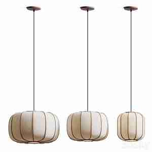 لوستر تک شعله با جنس پارچه