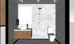 طراحی داخلی اتاق خواب مستر و کودک برای اسکچاپ