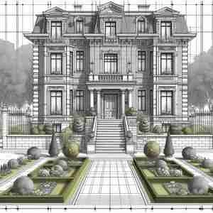 طراحی نما رومی ساختمان | هوش مصنوعی