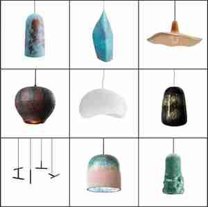 پک جذاب چراغ های آویز با متریال های منحصر به فرد