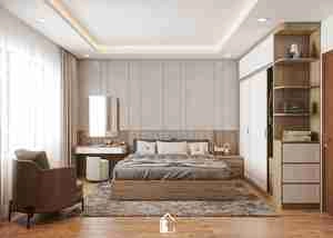 اتاق خواب مدرن، دنج و کاربردی برای اسکچاپ