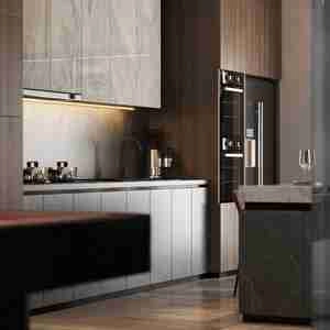 طراحی داخلی اتاق بیلیاررد و فضای ناهارخوری لوکس و شیک برای اسکچاپ