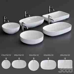 سنیک روشو درچند مدل Alice Ceramica Form Washbasin