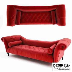 مبل شبیه لاوست Brando Red Sofa