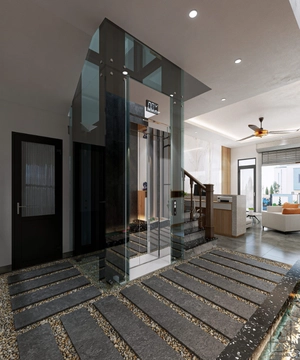 طراحی داخلی دفتر کار اداری برای اسکچاپ