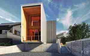 نمای ویلای خارجی برای اسکچاپ