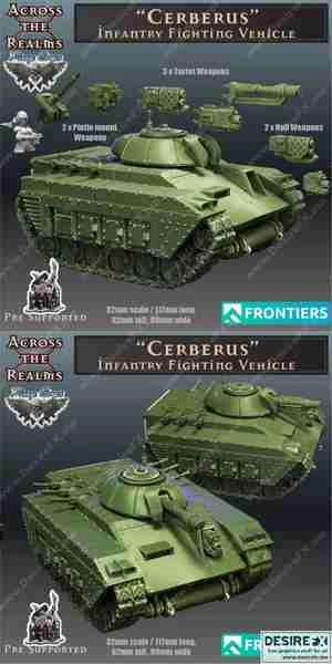 Cerberus IFV  STL آبجکت تانک