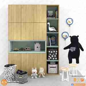 دکور اتاق خواب کودک برای اسکچاپ