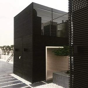طراحی نما با خطوط عمودی فلاشینگ