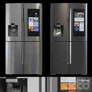 یخچال  به رنگ مشکی  Refrigerator Samsung RF22K9581SR