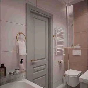 یک حمام با دو تیپ طراحی