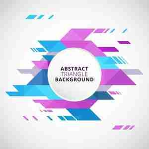 بک گراند برای نوشتن متن آبستره و مدرن Triangles Vector Background