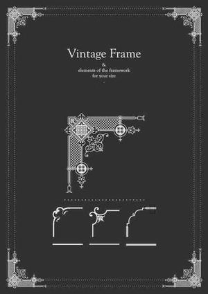 Vintage frames فریم سنتی و کلاسیک برای قاب