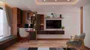 طراحی داخلی اتاق خواب مدرن برای اسکچاپ